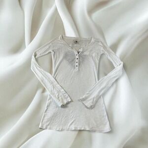 Twisted Heart white henley long sleeve top lace heart detail y2k mcbling fairy